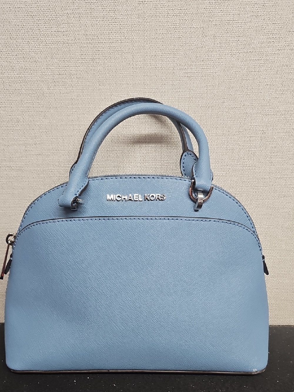 Michael Kors Light Blue Dome Satchel